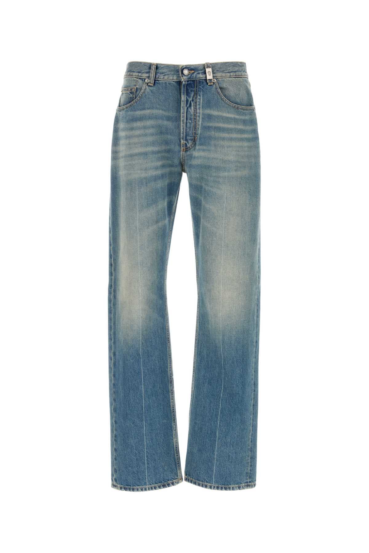 ALEXANDER MCQUEEN STRAIGHT LEG JEAN For Men Exterior: 100% Cotton