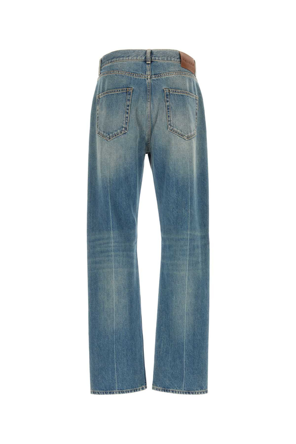 ALEXANDER MCQUEEN STRAIGHT LEG JEAN For Men Exterior: 100% Cotton