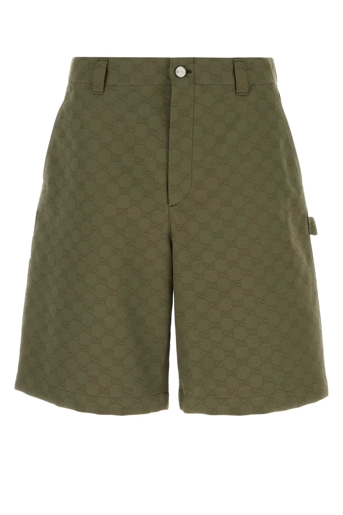 GUCCI SHORT PANT GG CANVAS