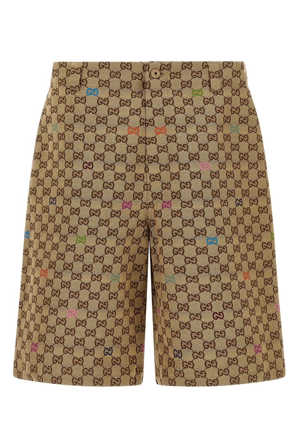 gucci Multicolor fil coupé bermuda shorts