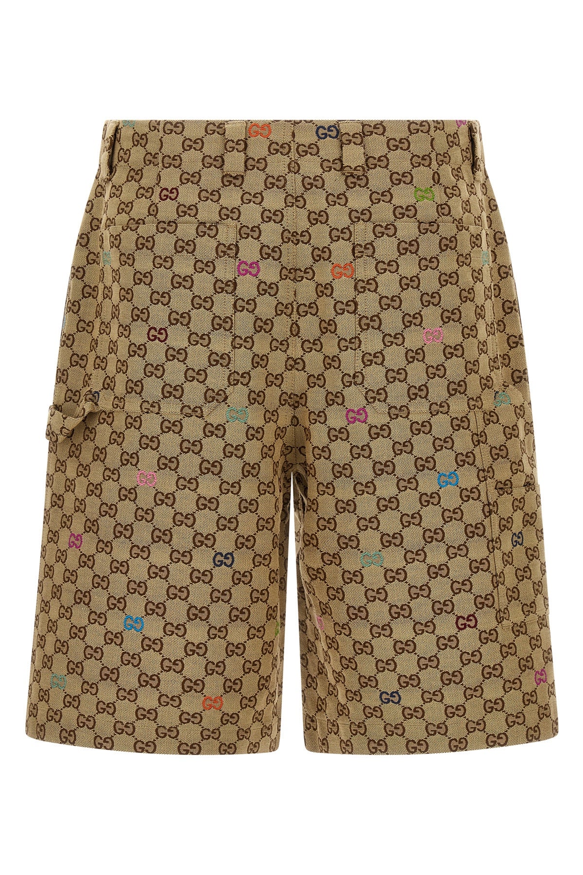 gucci Multicolor fil coupé bermuda shorts
