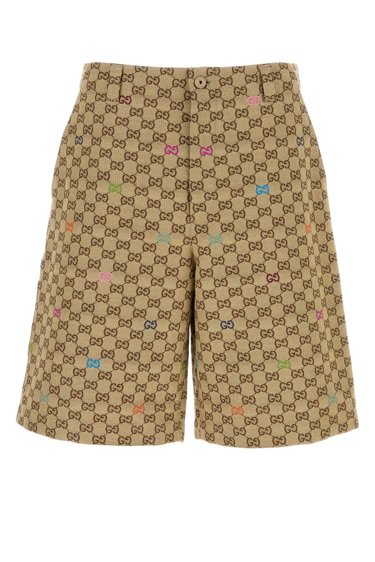 GUCCI SHORT PANT GG CANVAS FIL COUPE