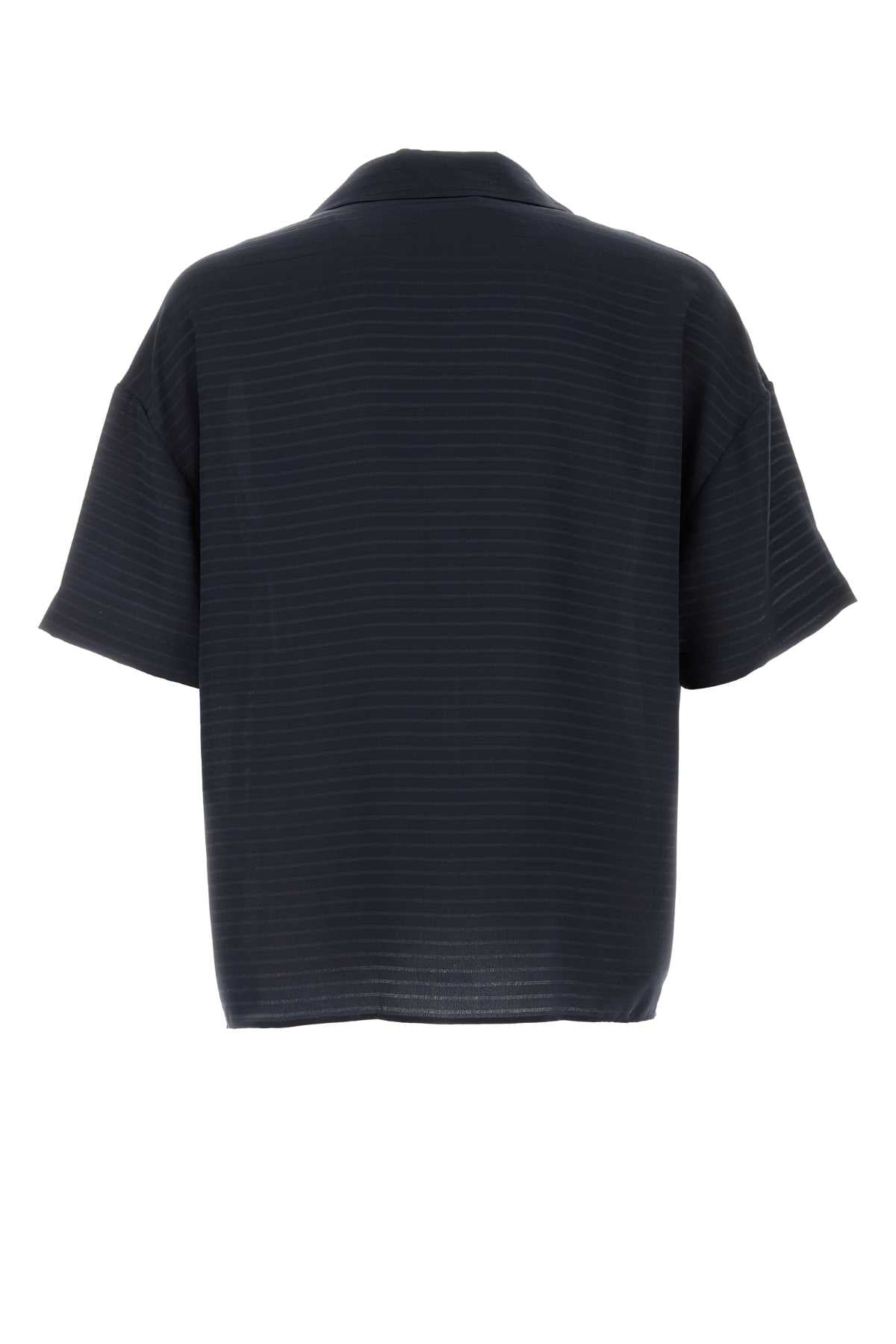 SAINT LAURENT POLO ENCOLURE DRAPE For Men Exterior: 100% Silk