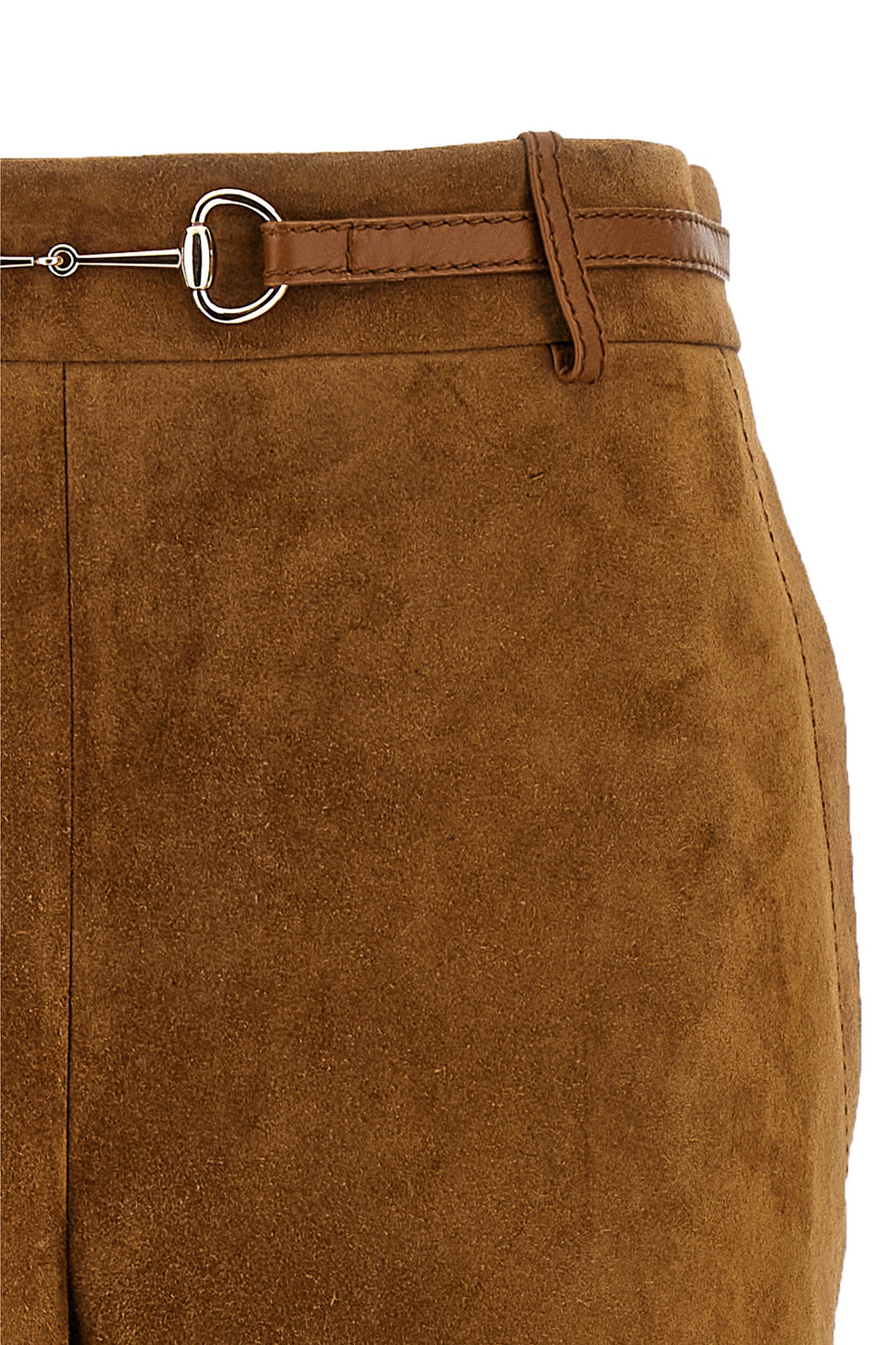 GUCCI Suede pants For Women 100% calfskin leather (Bos Taurus)
