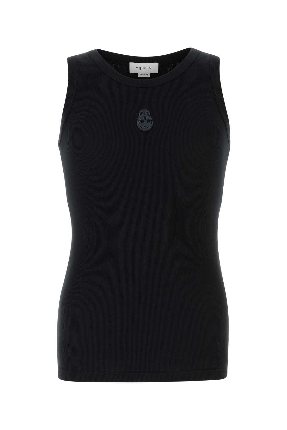 ALEXANDER MCQUEEN TANK TOP For Men Exterior: 98% Cotton 2% Elastane