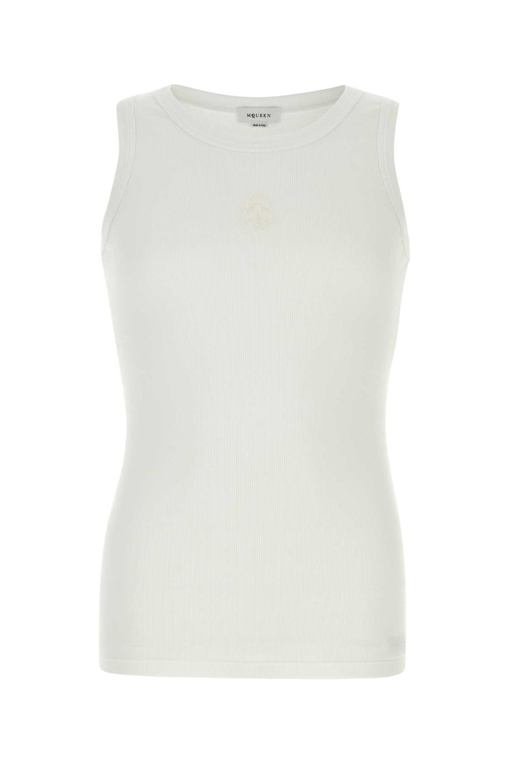 ALEXANDER MCQUEEN TANK TOP For Men Exterior: 98% Cotton 2% Elastane
