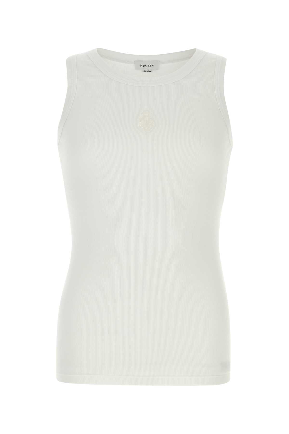 ALEXANDER MCQUEEN TANK TOP For Men Exterior: 98% Cotton 2% Elastane