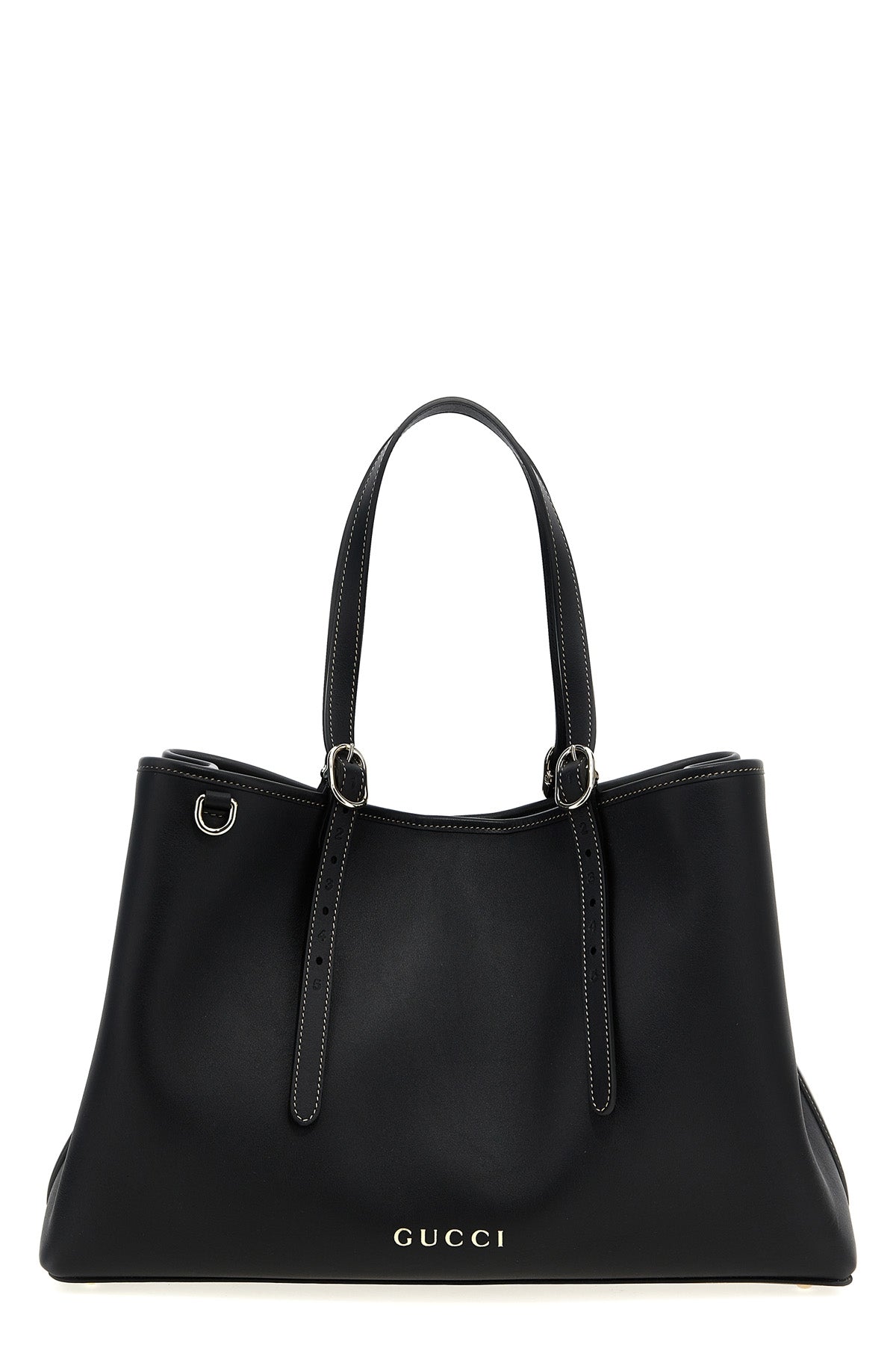GUCCI Medium 'GG Emblem' shopping bag For Women 100% calfskin leather (Bos Taurus)