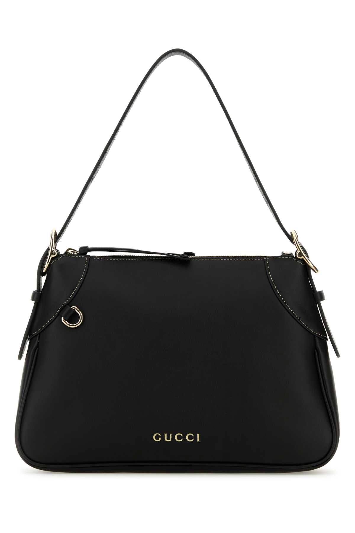 GUCCI HANDBAG GG EMBLEM ARAB.CALF For Women Exterior: 100% Leather Lining: 100% Fabric Finishing: Platinum