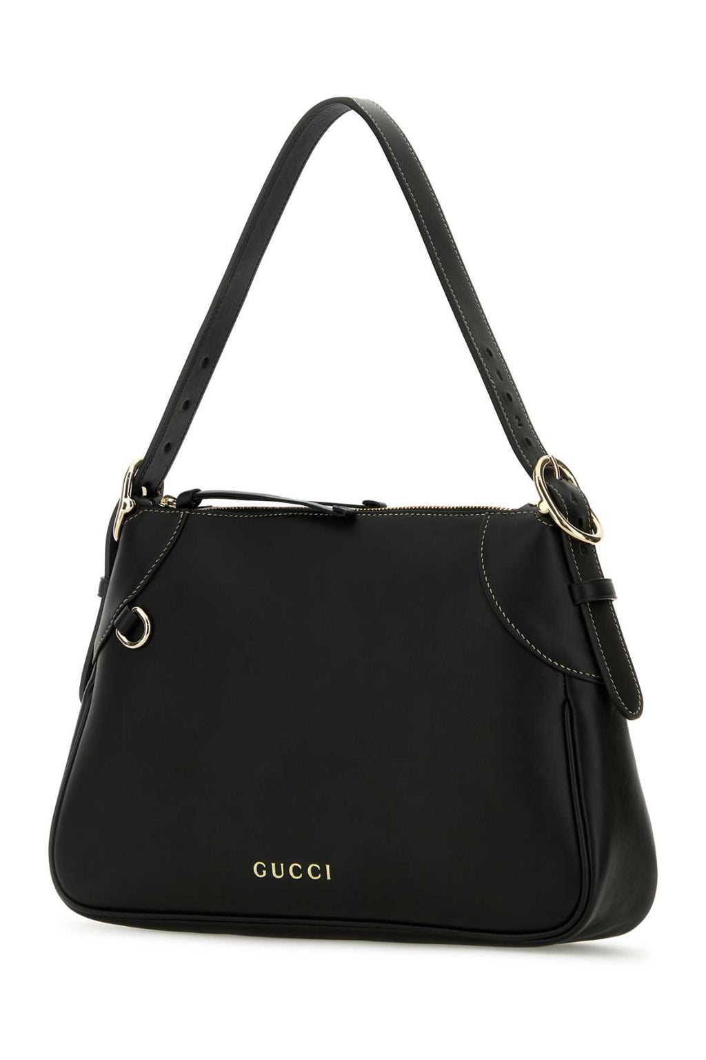GUCCI HANDBAG GG EMBLEM ARAB.CALF For Women Exterior: 100% Leather Lining: 100% Fabric Finishing: Platinum