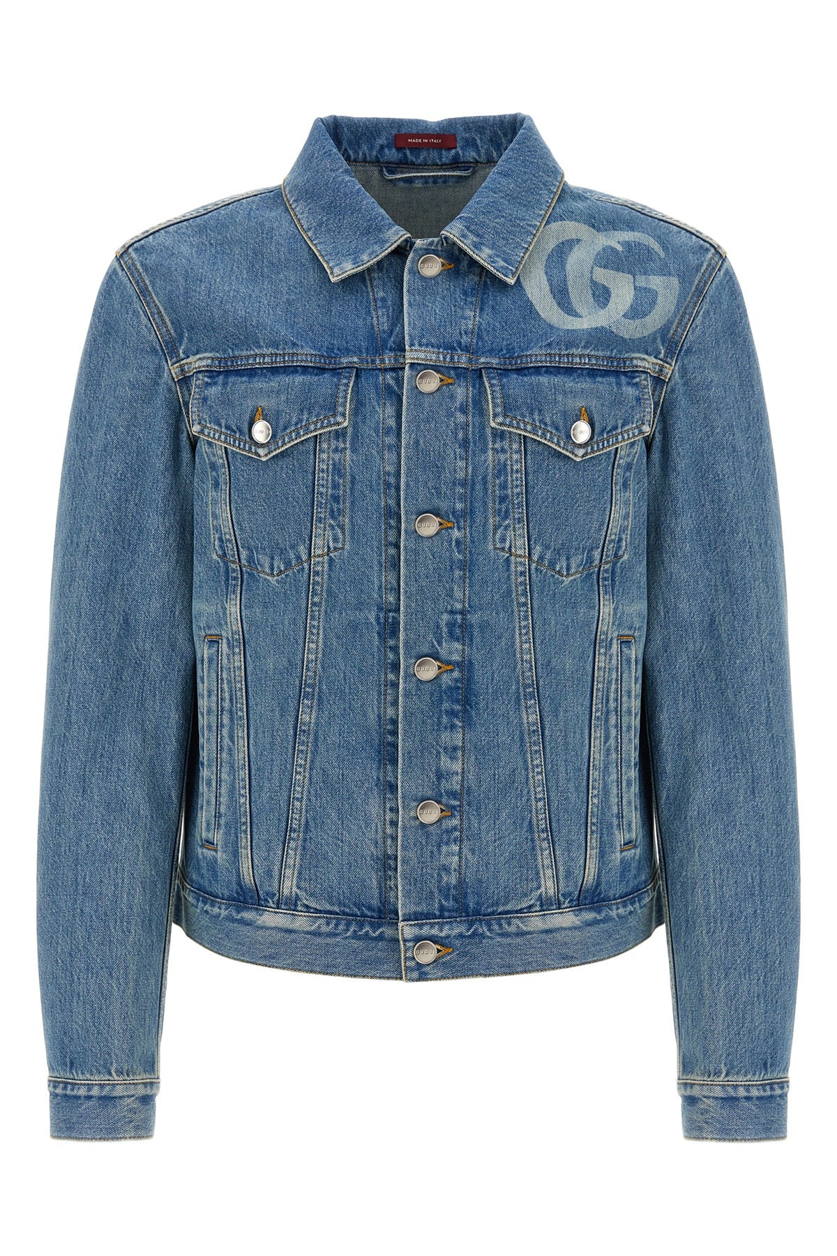 GUCCI GG denim jacket For Men 100% cotton