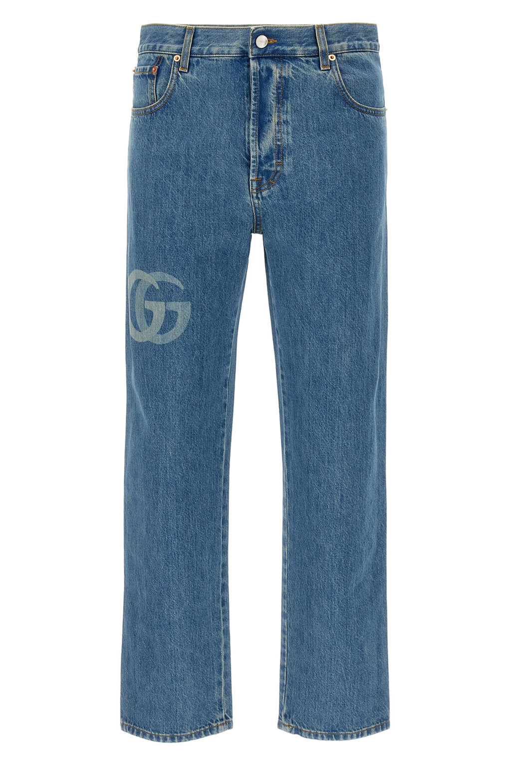 GUCCI Double G jeans For Men 100% cotton
