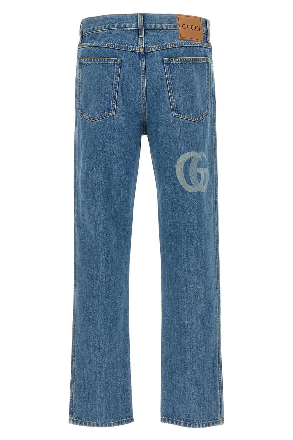 GUCCI Double G jeans For Men 100% cotton