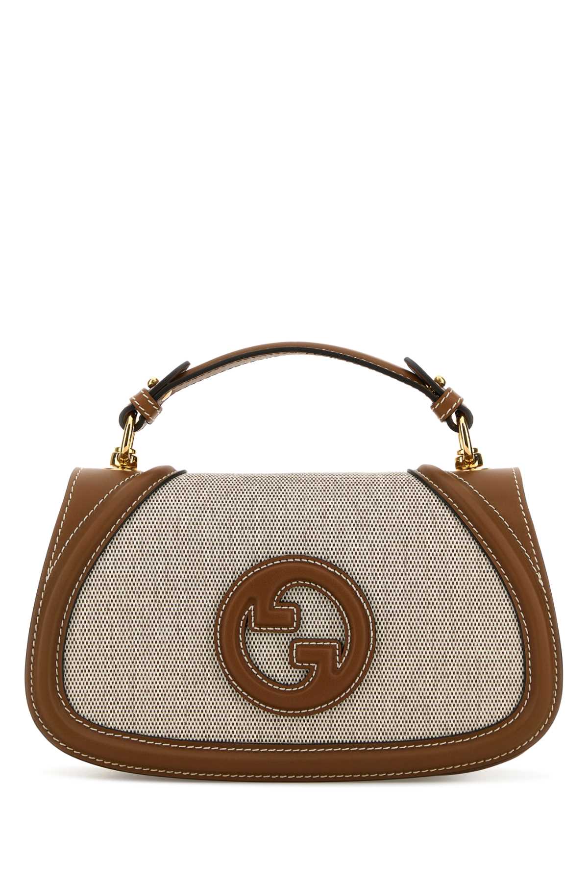 GUCCI HANDBAG G.BLONDIE CAN.RICE/AR For Women Exterior: 100% Fabric 100% Leather Lining: 100% Fabric Finishing: Golden metal