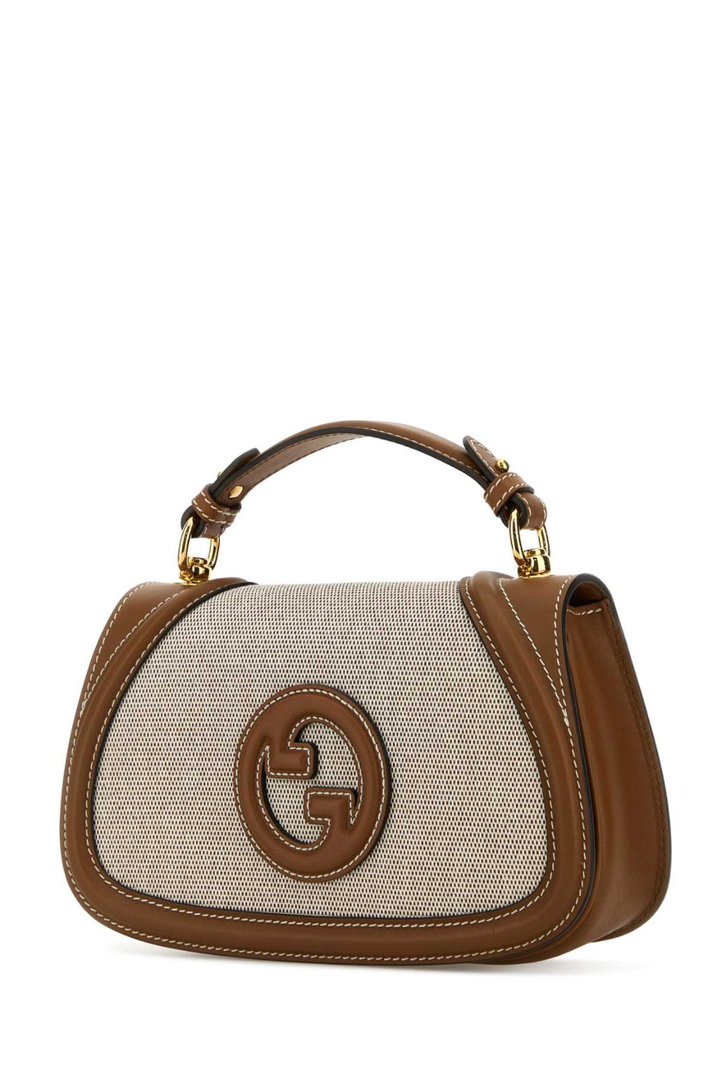 GUCCI HANDBAG G.BLONDIE CAN.RICE/AR For Women Exterior: 100% Fabric 100% Leather Lining: 100% Fabric Finishing: Golden metal