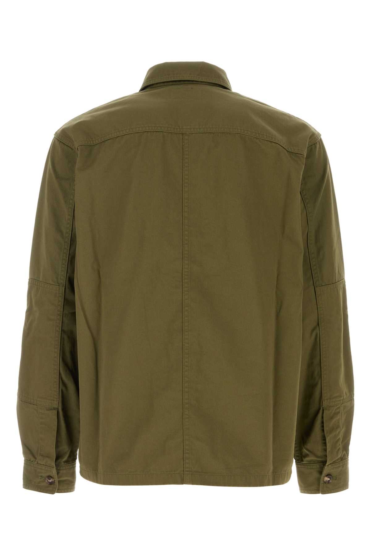 SAINT LAURENT YVES OVERSHIRT For Men Exterior: 100% Cotton