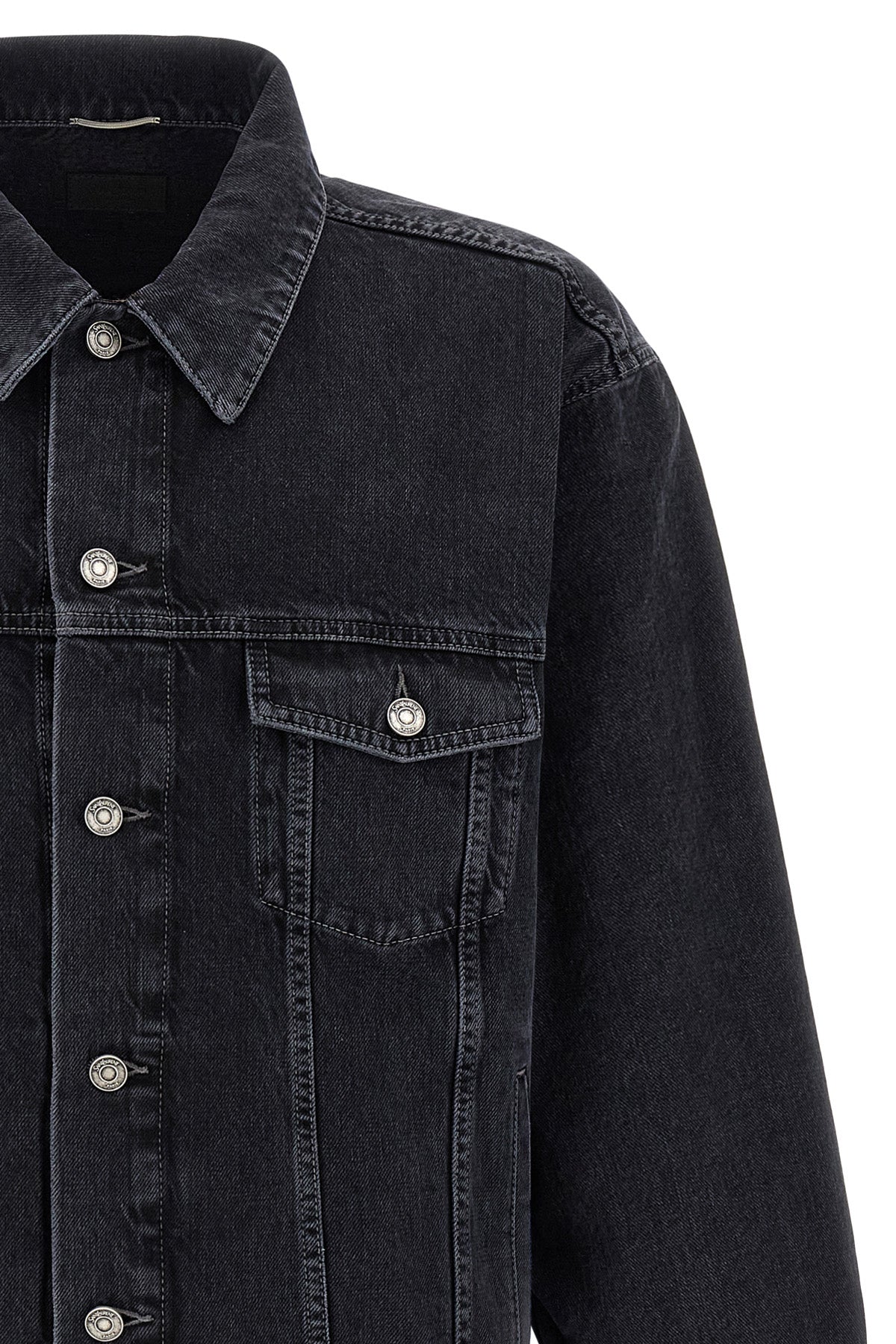 SAINT LAURENT 'Trucker' jacket For Men 100% cotton