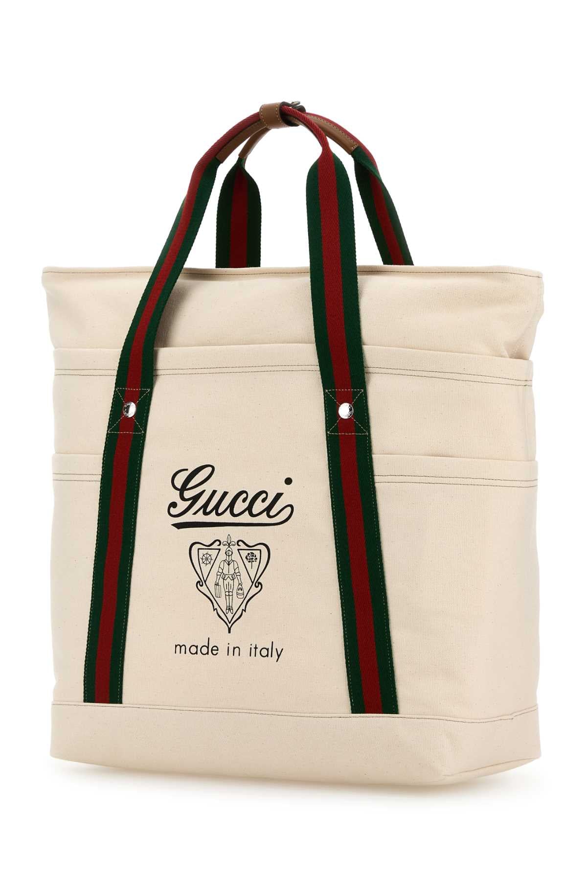 GUCCI TOTE T.MOITESSIER CREST PR/MOO For Men Exterior: 100% Fabric Lining: 100% Fabric Finishing: Silver metal