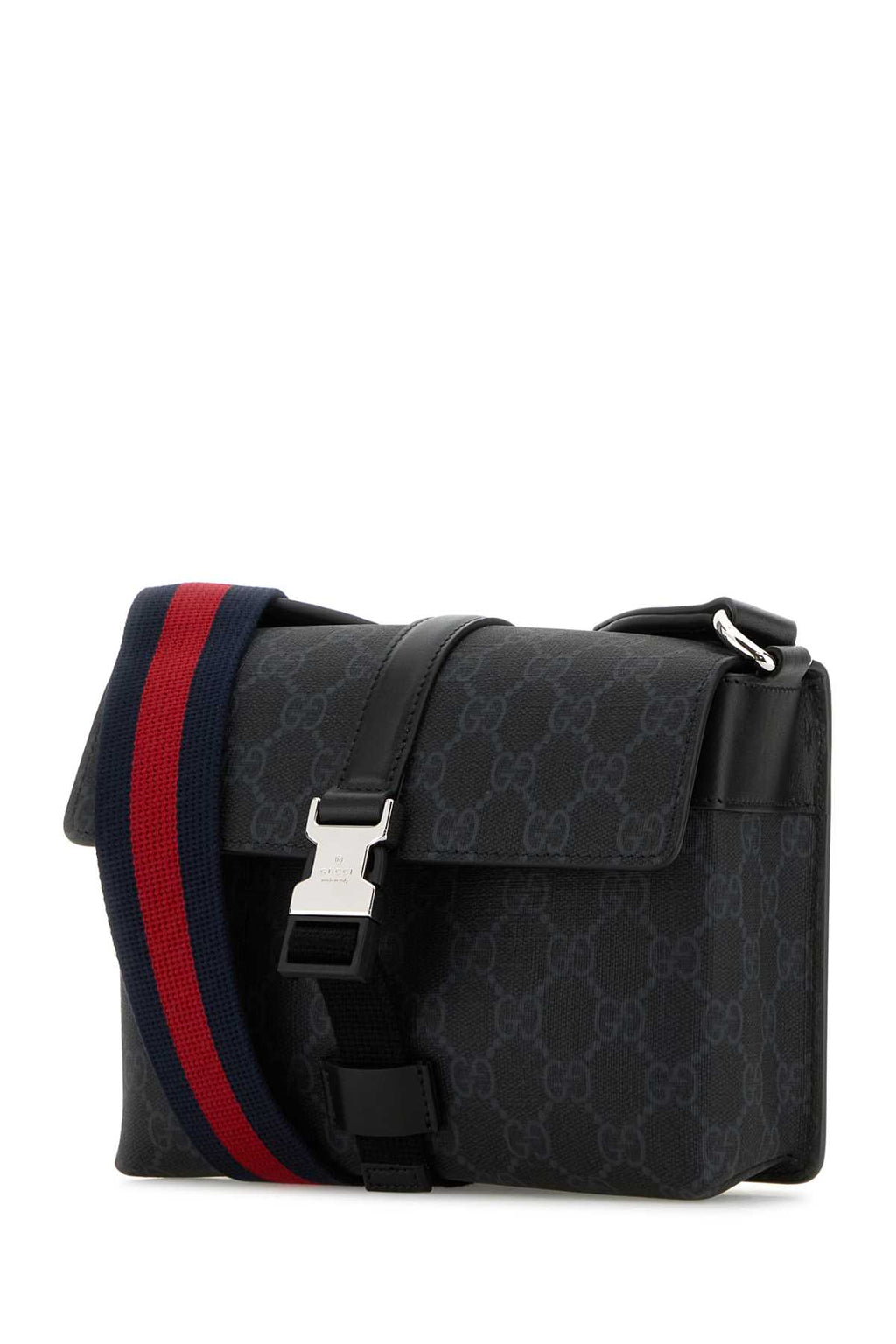 GUCCI M.MINI BAG W/SHOULD T.GG SUP/L For Men Exterior: 100% Fabric Lining: 100% Fabric Finishing: Silver metal