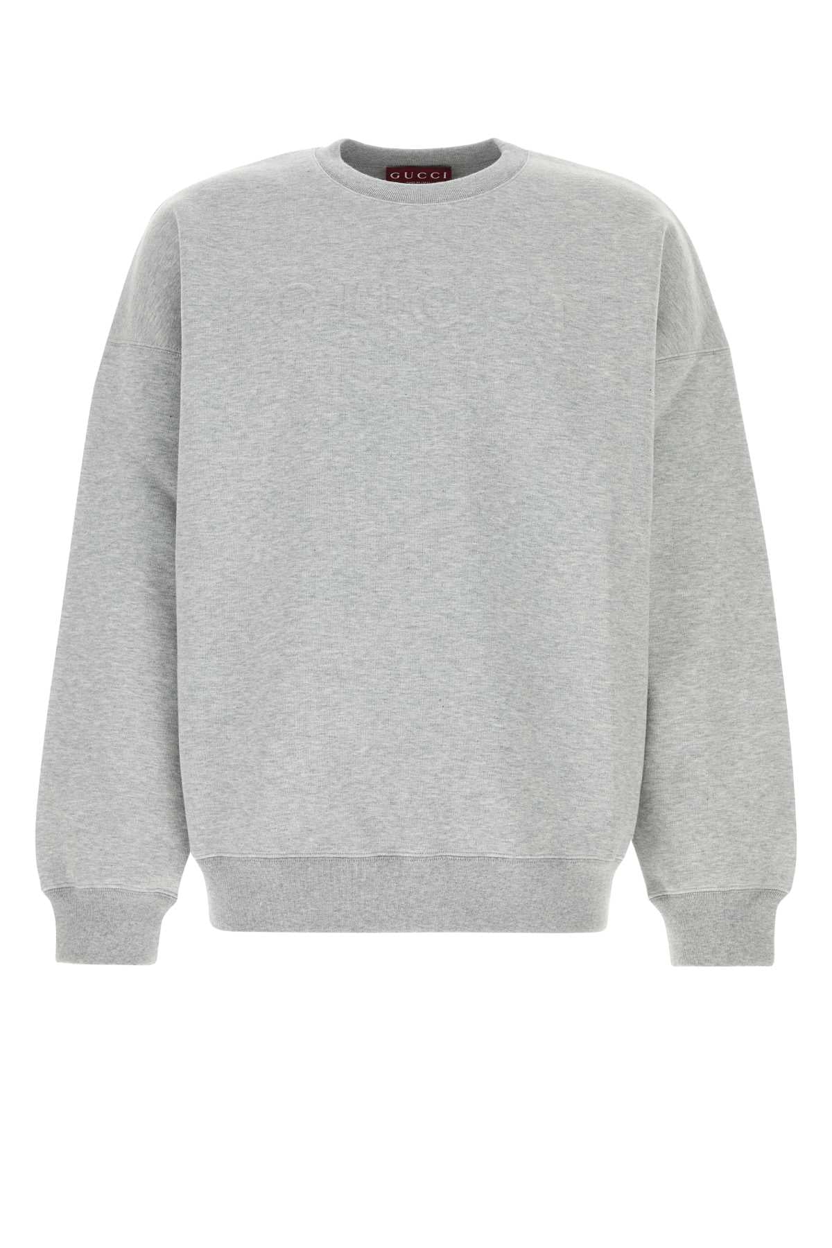 GUCCI FELPA LOGO 3D For Men Exterior: 60% Cotton 40% Nylon