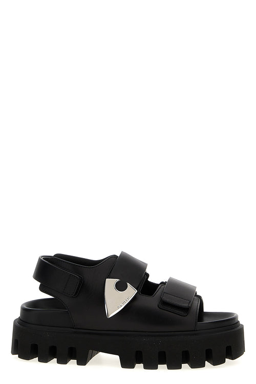 ALEXANDER MCQUEEN 'Parachute' sandals For Women 100% bos taurus
