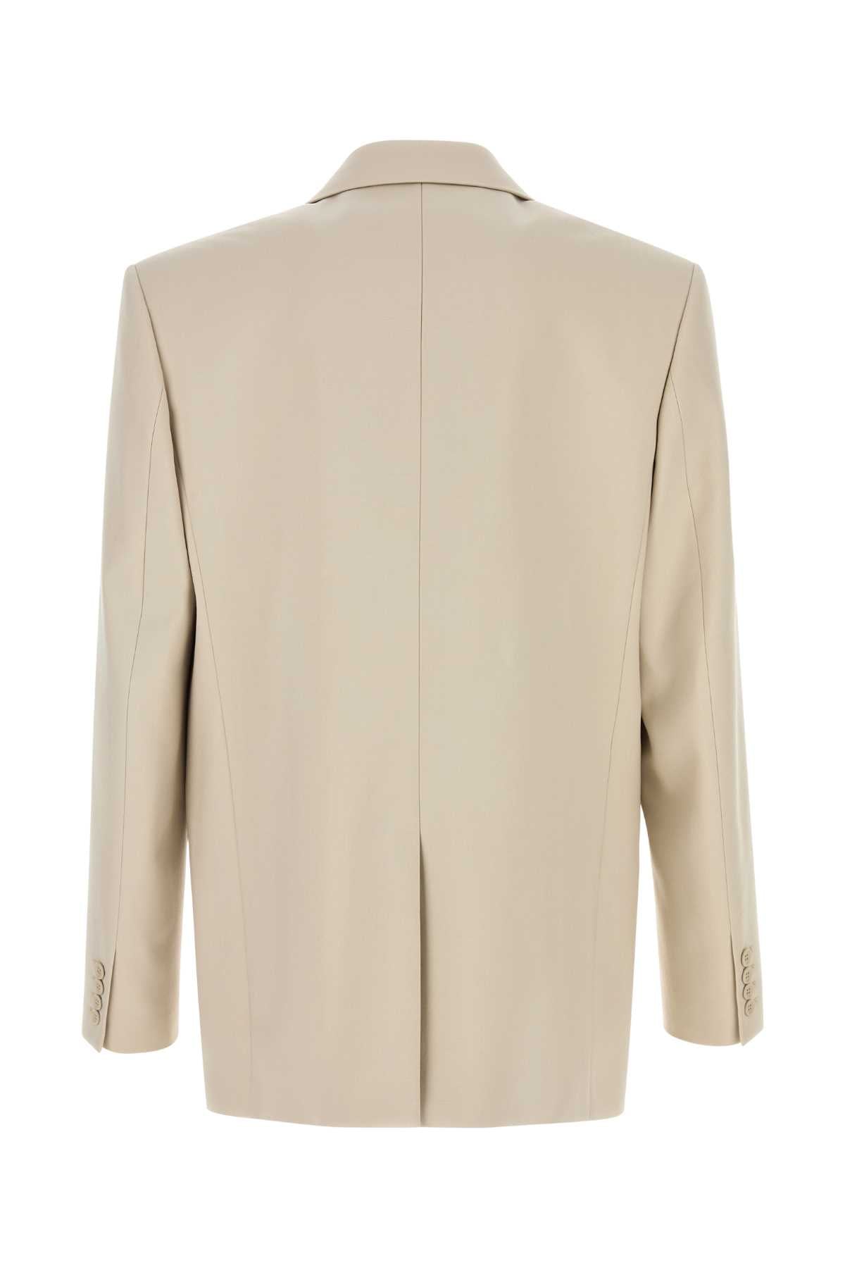 SAINT LAURENT VESTE FIT DROIT For Men Exterior: 100% Wool Lining: 100% Silk