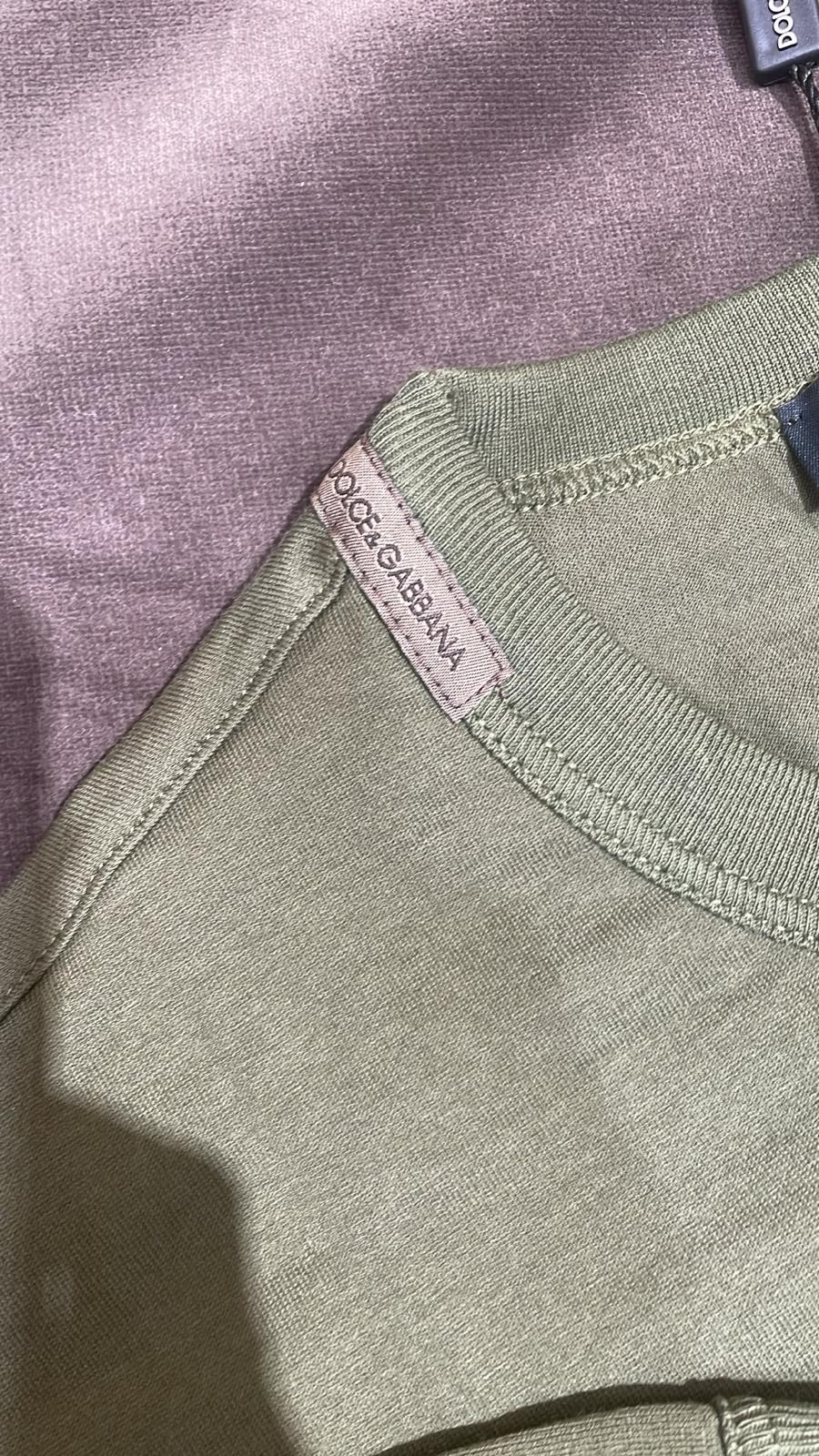 Crew-neck T-shirt in cotton jersey