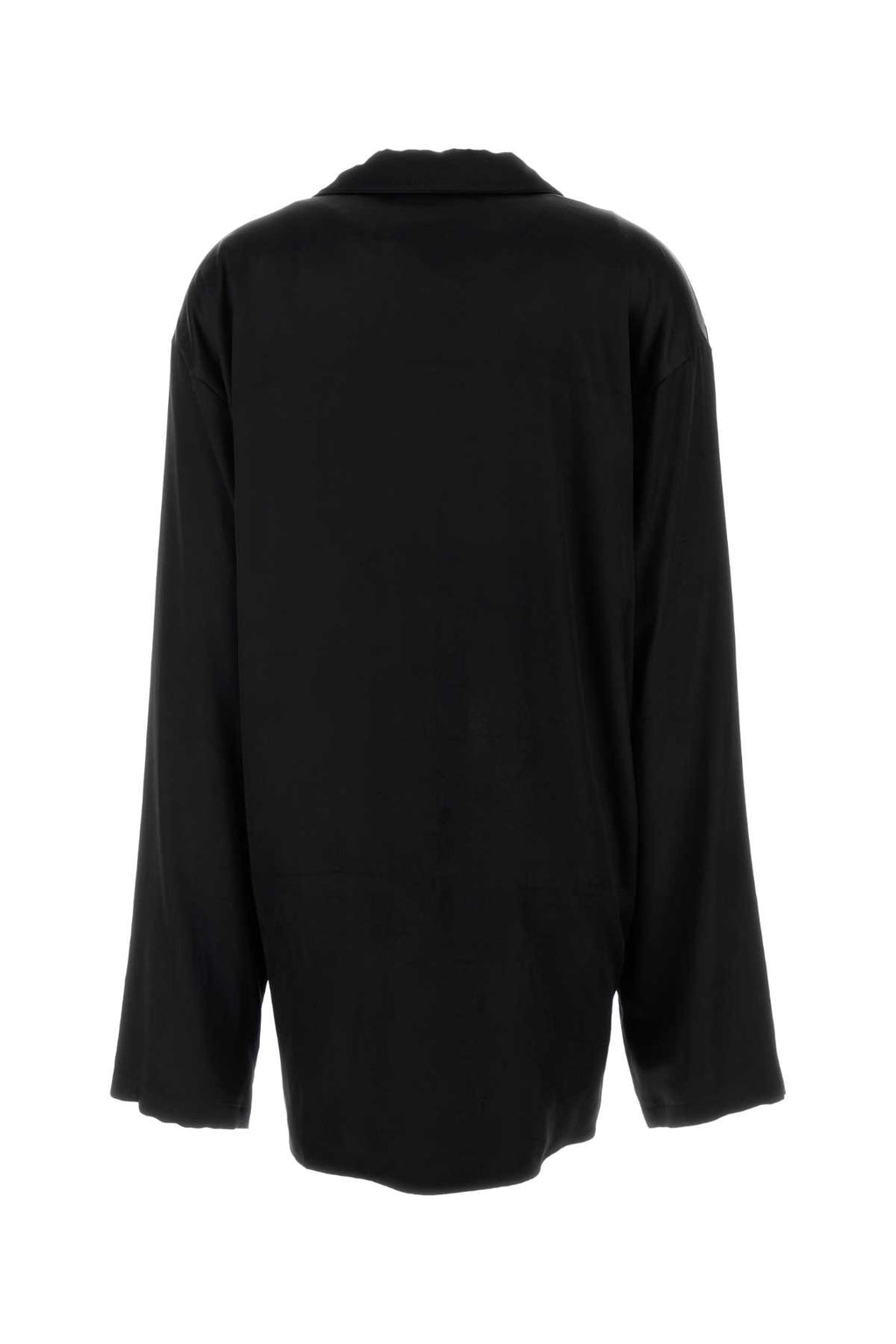BALENCIAGA PYJAMA SHIRT For Women Exterior: 52% Viscose 48% Cupro