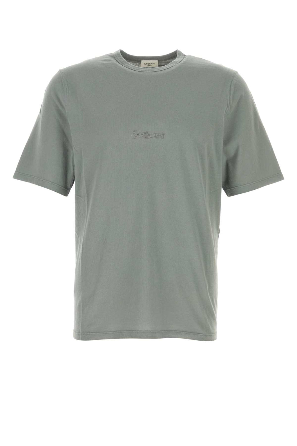 SAINT LAURENT T SHIRT COL ROND MAN For Men Exterior: 100% Cotton