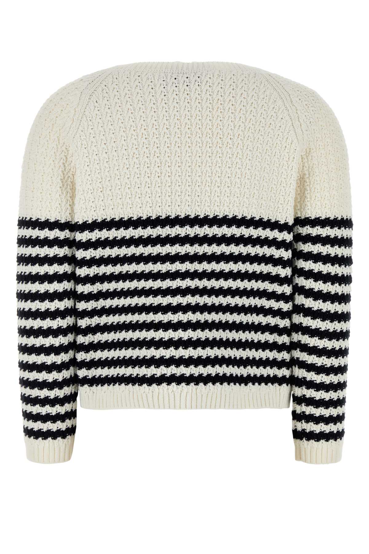 GUCCI L/S CW/NK TOP For Women Exterior: 100% Cotton