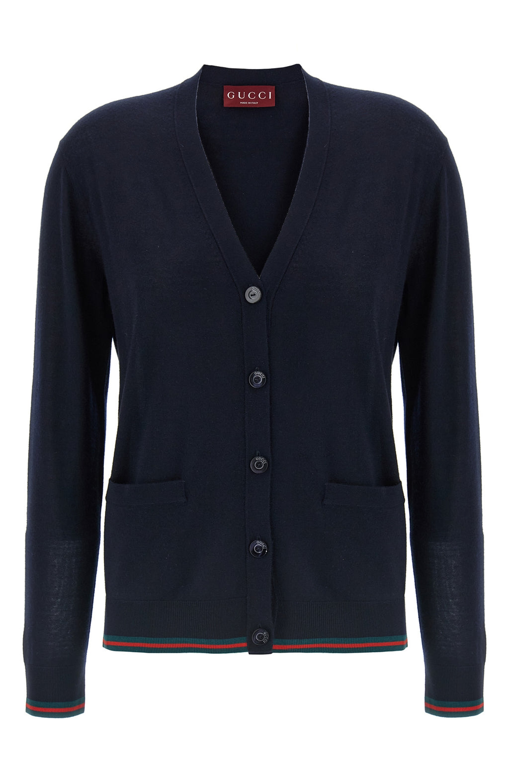 GUCCI Cardigan Web For Women 70% cachemire 30% silk
