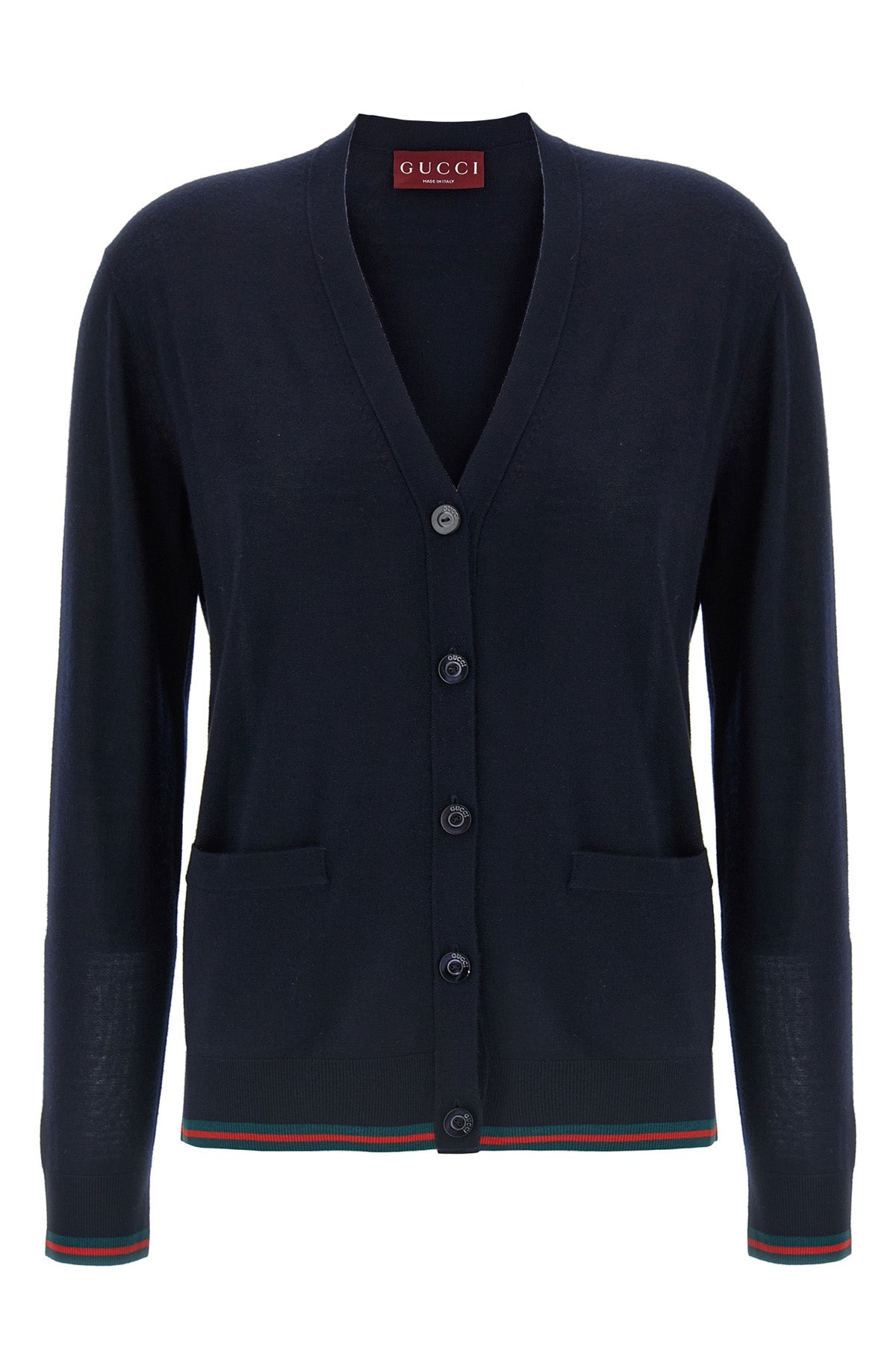 GUCCI Cardigan Web For Women 70% cachemire 30% silk