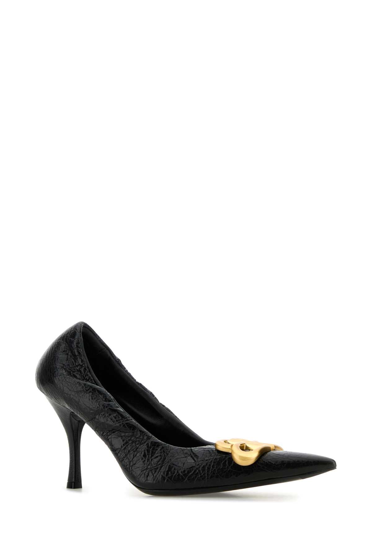 BALENCIAGA MONACO PUMP BB H090 For Women Exterior: 100% Lamb Interior: 100% Leather Sole: Leather