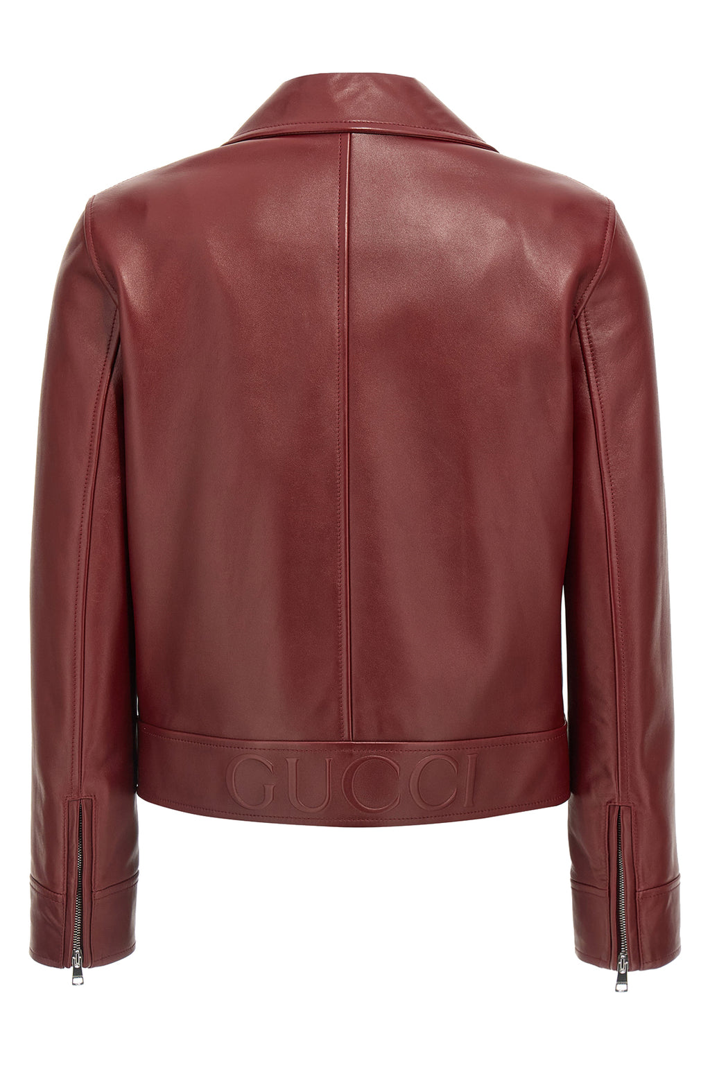 gucci Leather biker jacket