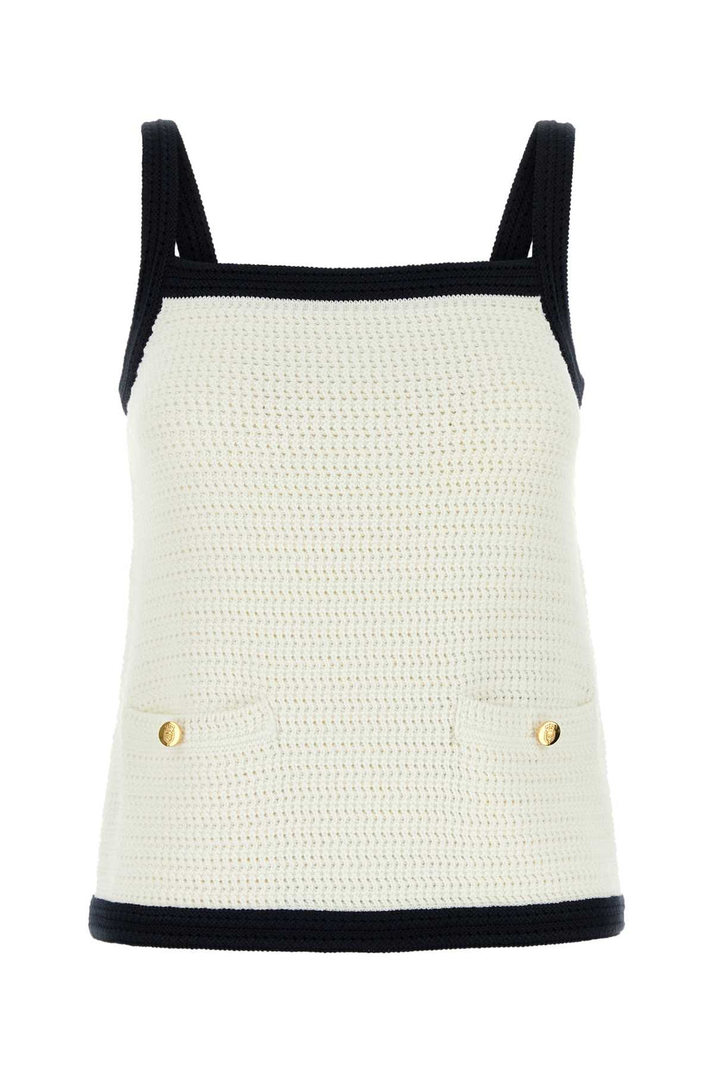 GUCCI TANK For Women Exterior: 97% Cotton 2% Nylon 1% Elastane