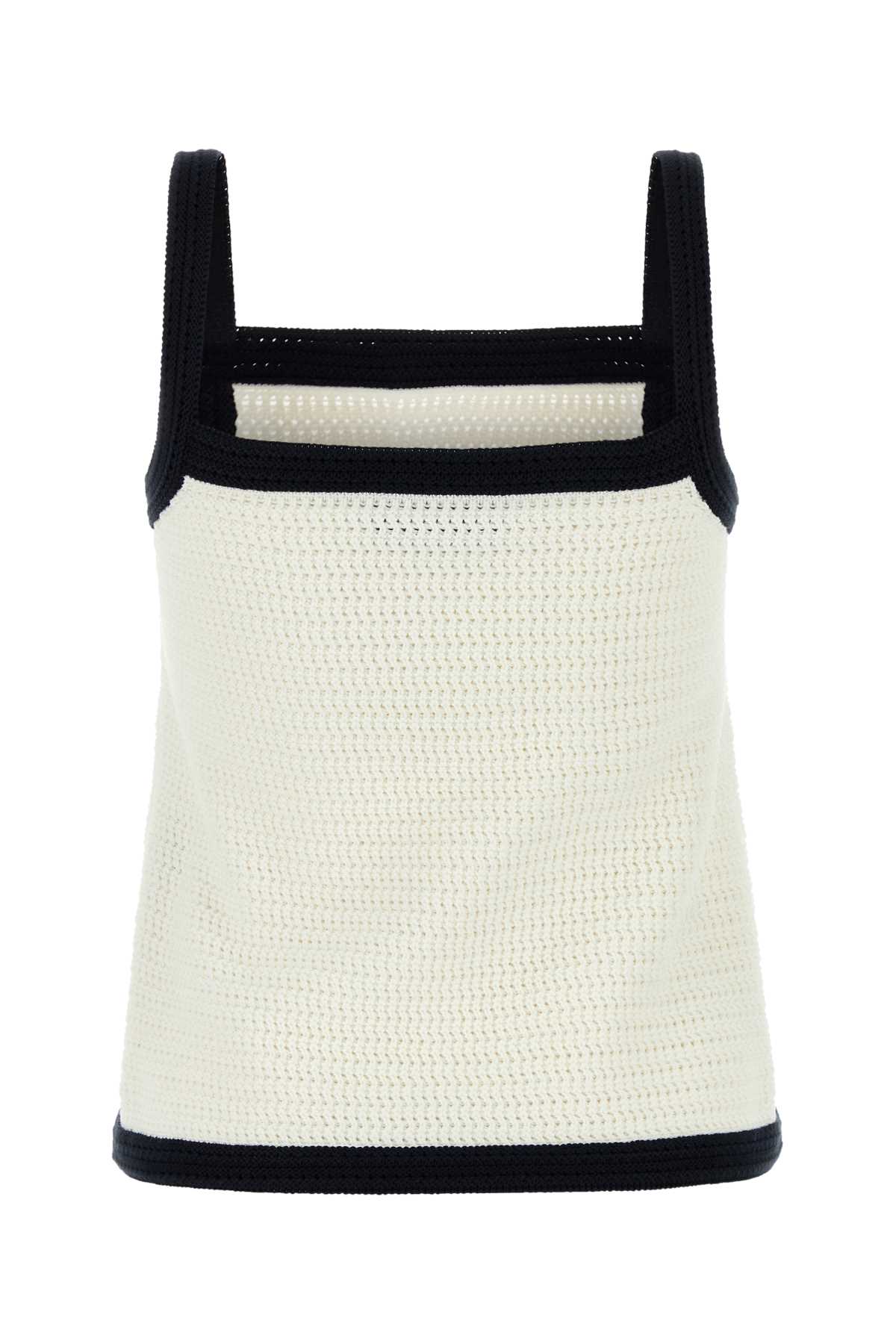 GUCCI TANK For Women Exterior: 97% Cotton 2% Nylon 1% Elastane