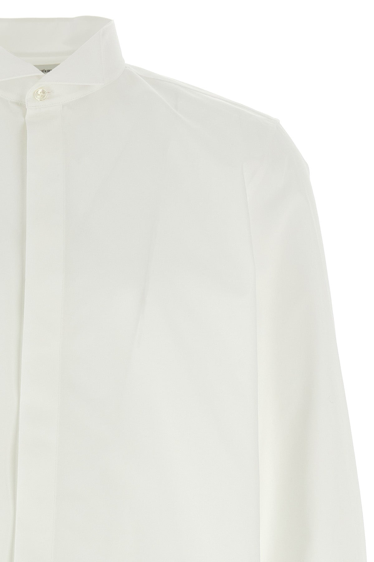 SAINT LAURENT Flap collar shirt For Men 100% cotton