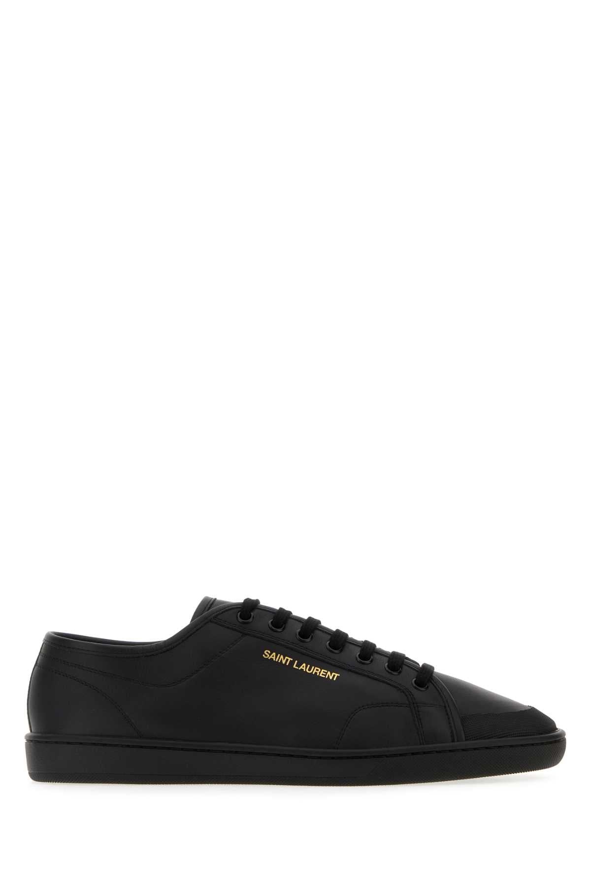 SAINT LAURENT GYM LOW TOP SNE For Men Exterior: 100% Calf Interior: 100% Leather Sole: Rubber