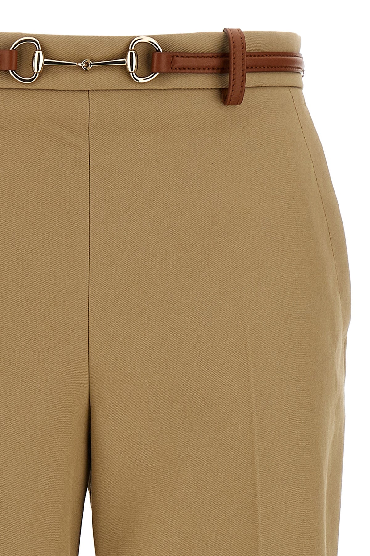 GUCCI Horsebit pants For Women 100% cotton