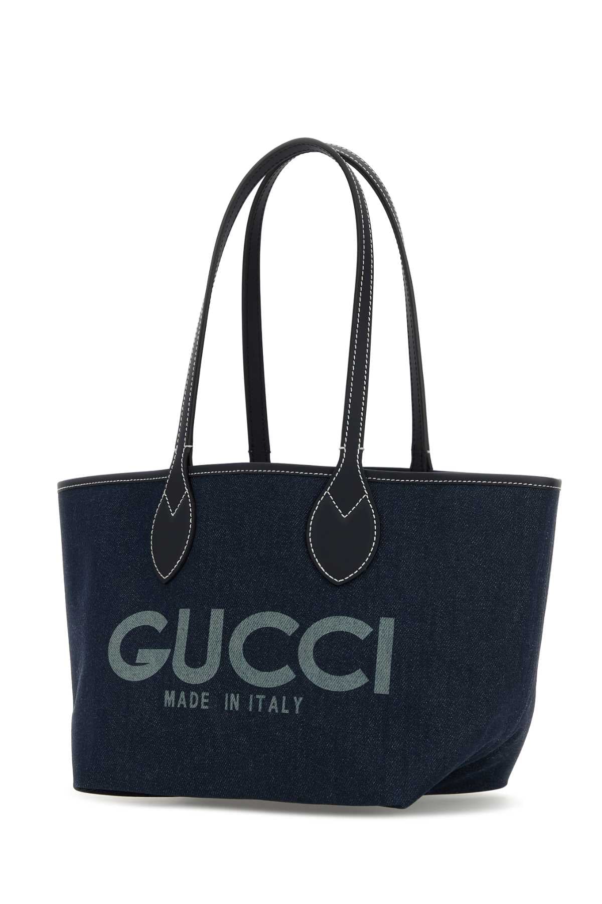 GUCCI HANDBAG TOTISSIMA DENIM GG SUP For Women Exterior: 100% Fabric Lining: 100% Fabric