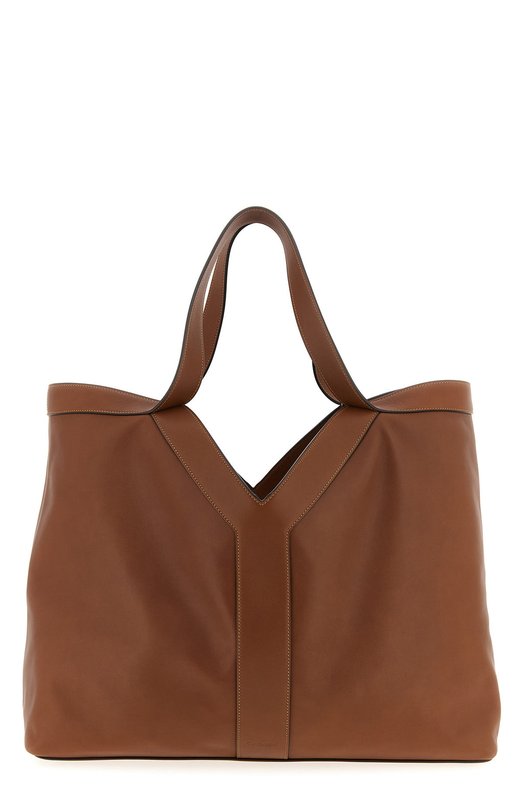 SAINT LAURENT 'Y' large shopping bag For Men 100% calfskin leather (Bos Taurus)