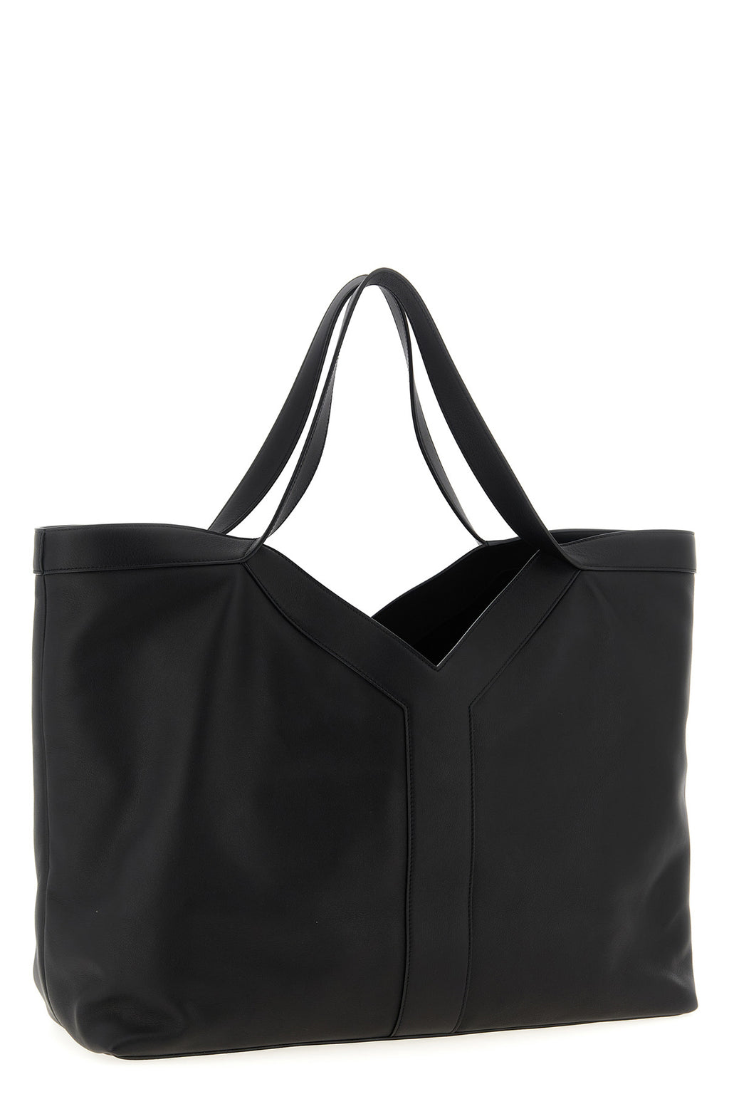 SAINT LAURENT 'Y' large shopping bag For Men 100% calfskin leather (Bos Taurus)
