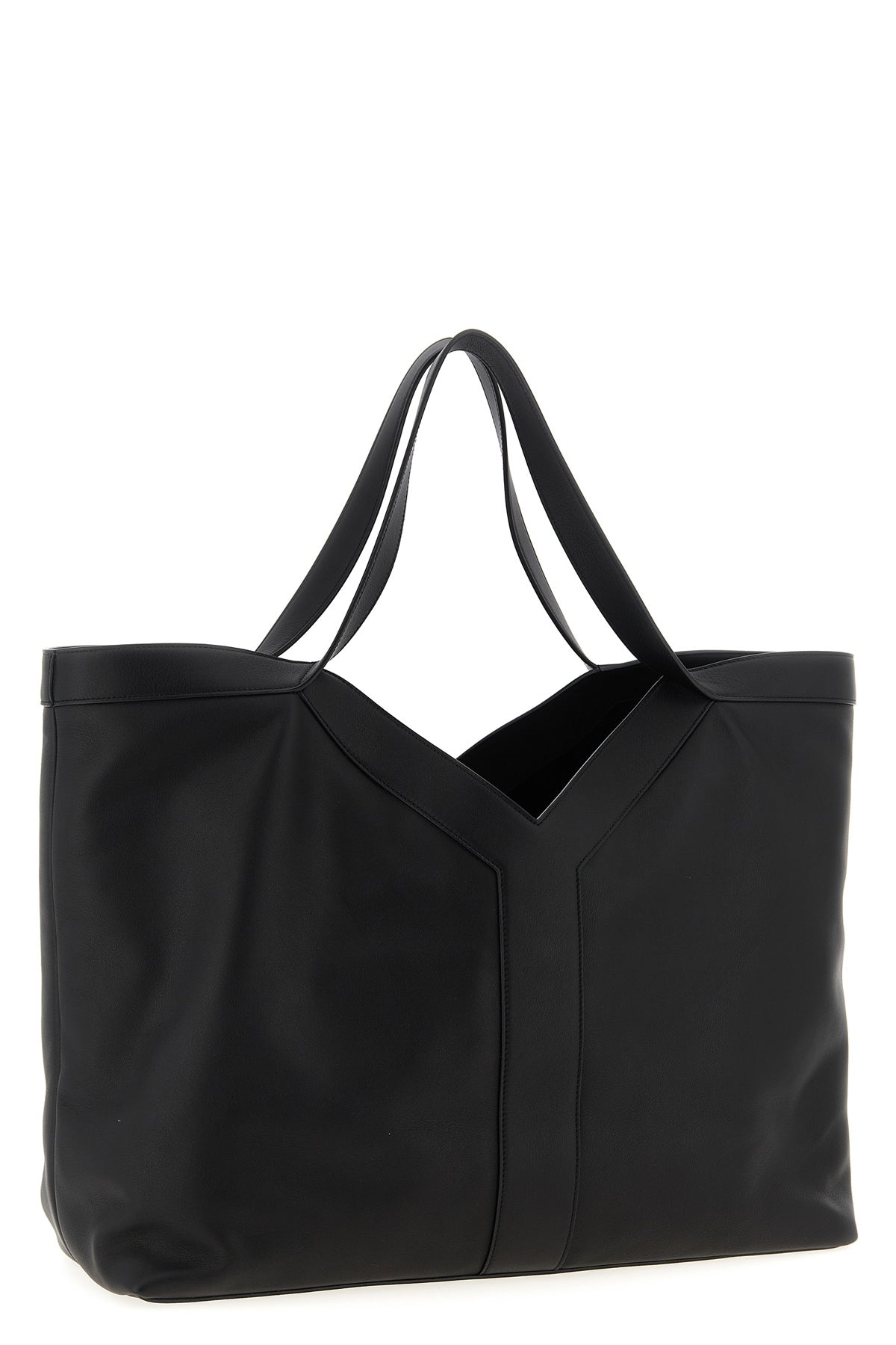 SAINT LAURENT 'Y' large shopping bag For Men 100% calfskin leather (Bos Taurus)