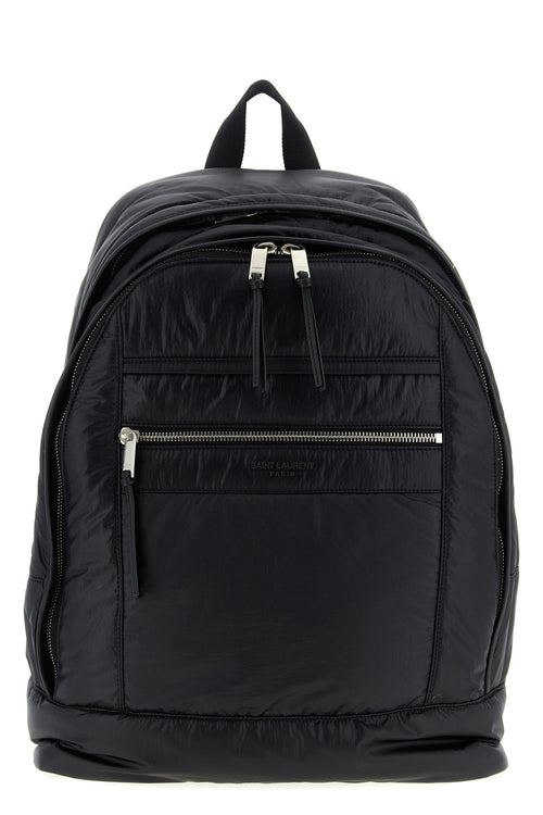 SAINT LAURENT 'City' backpack For Men 100% calfskin leather (Bos Taurus)