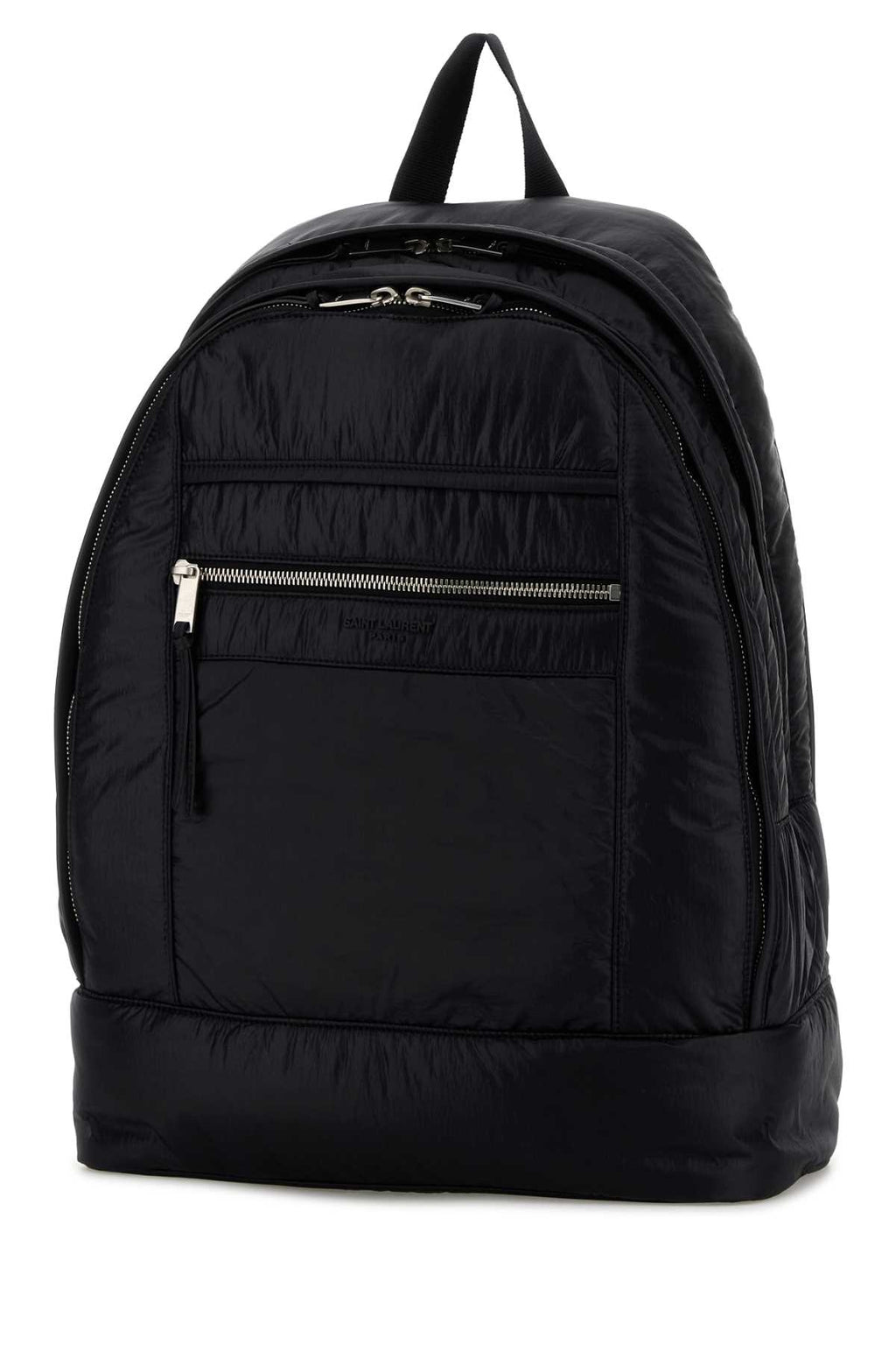 SAINT LAURENT YSL BV CITY BCKPCK For Men Exterior: 100% Fabric Lining: 100% Fabric Finishing: Silver metal