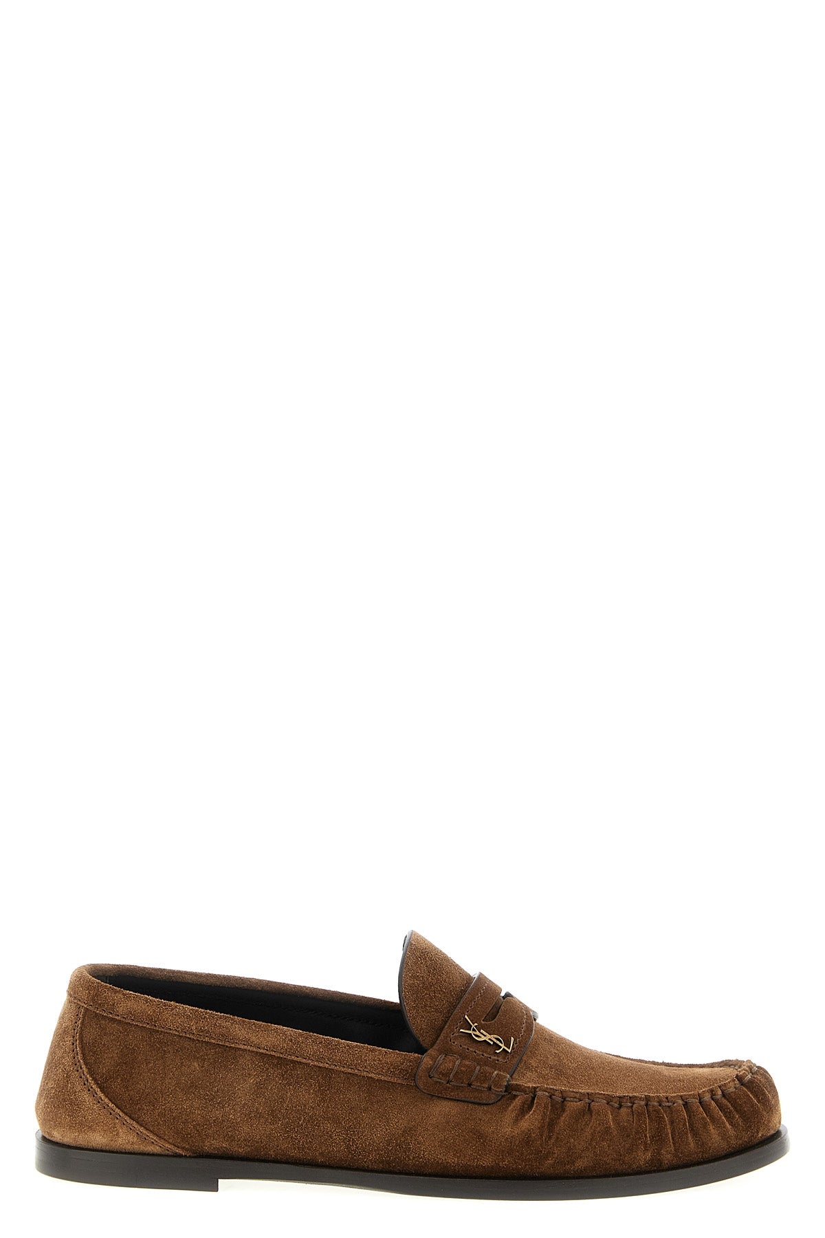 SAINT LAURENT 'Laurent' loafers For Men 100% calfskin leather (Bos Taurus)