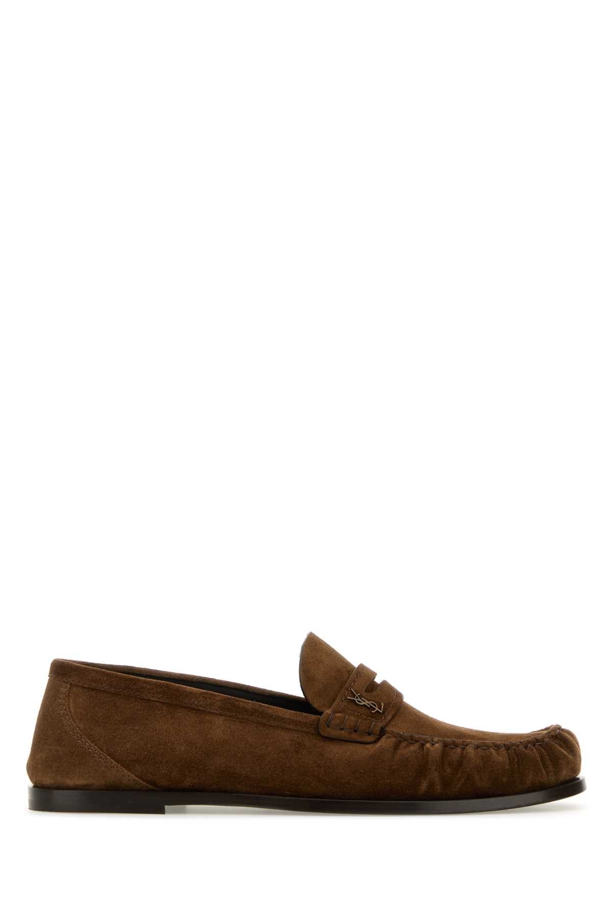 SAINT LAURENT RYAN 05 MOC For Men Exterior: 100% Suede Interior: 100% Leather Sole: Leather