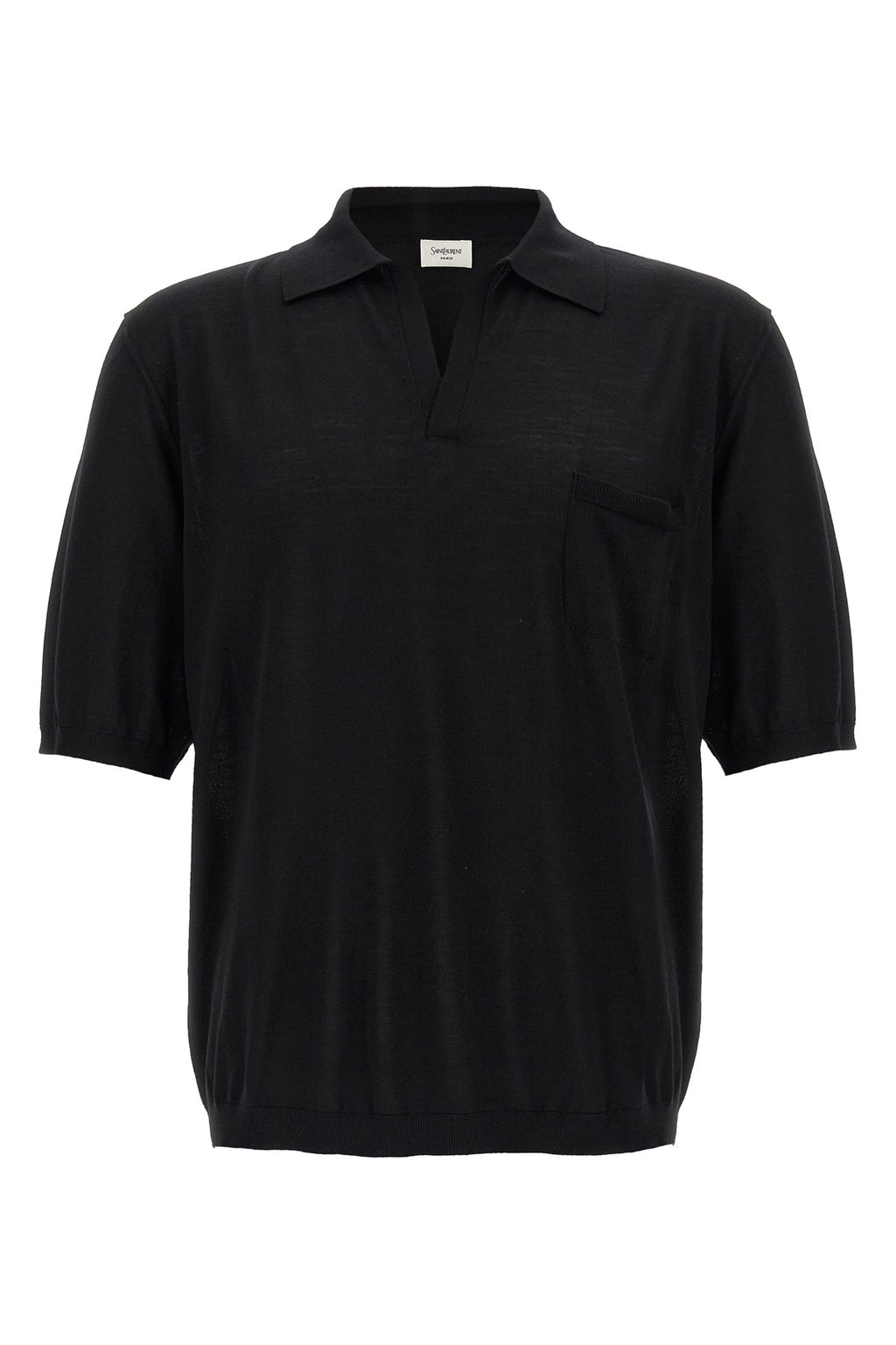 SAINT LAURENT Wool polo shirt For Men 100% wool