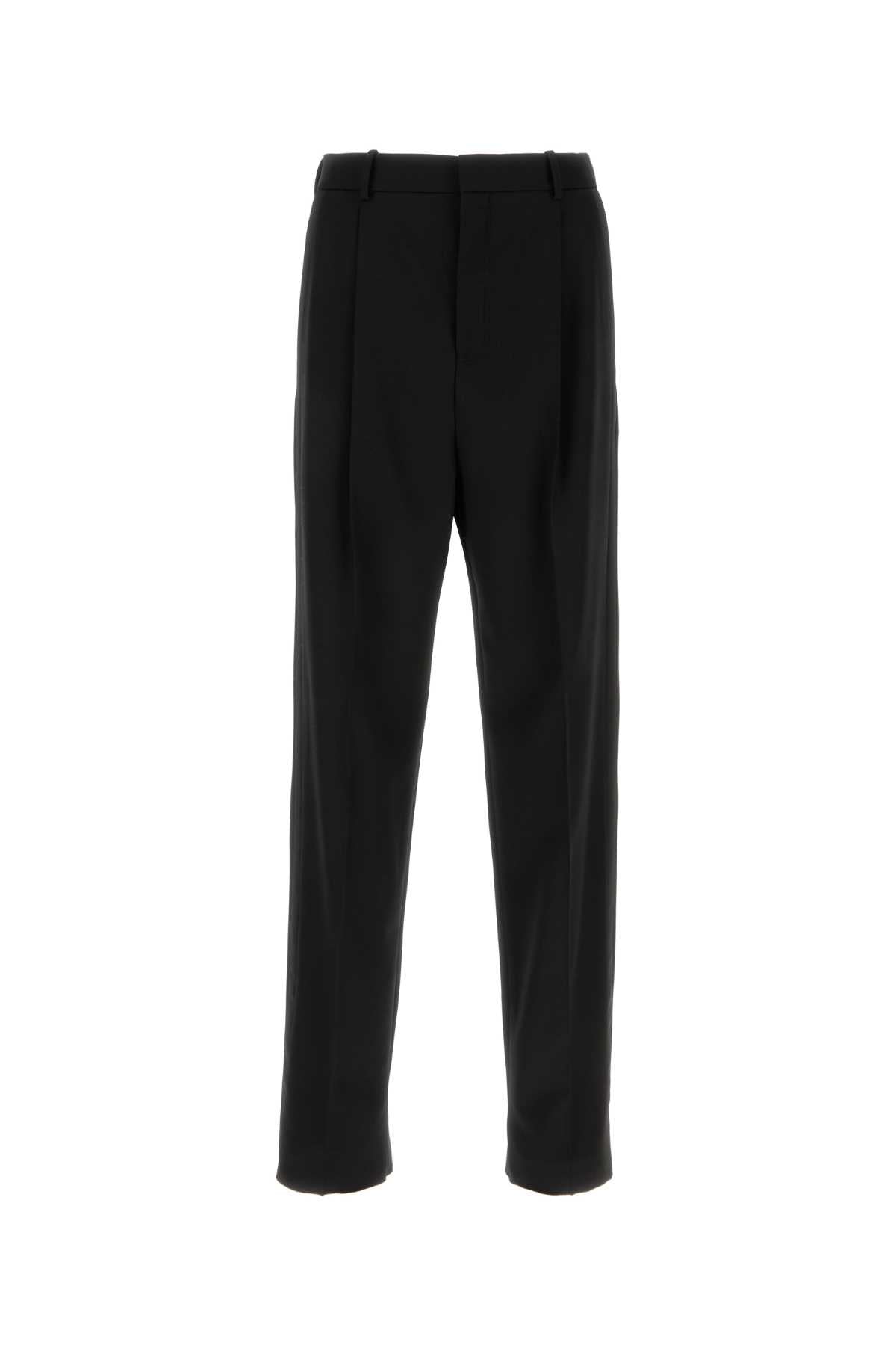 SAINT LAURENT PANTALON TUXEDO For Men Exterior: 100% Wool