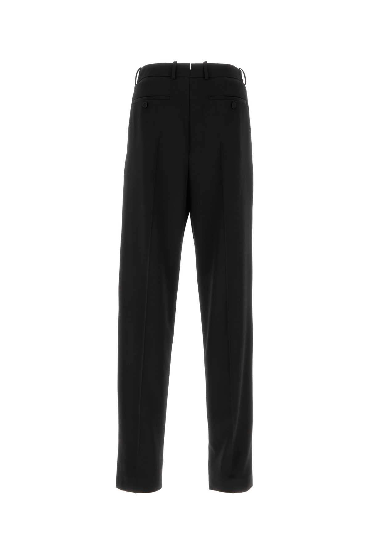 SAINT LAURENT PANTALON TUXEDO For Men Exterior: 100% Wool